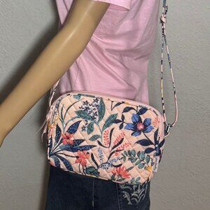 Vera Bradley Evie Crossbody in Paradise Coral NWT